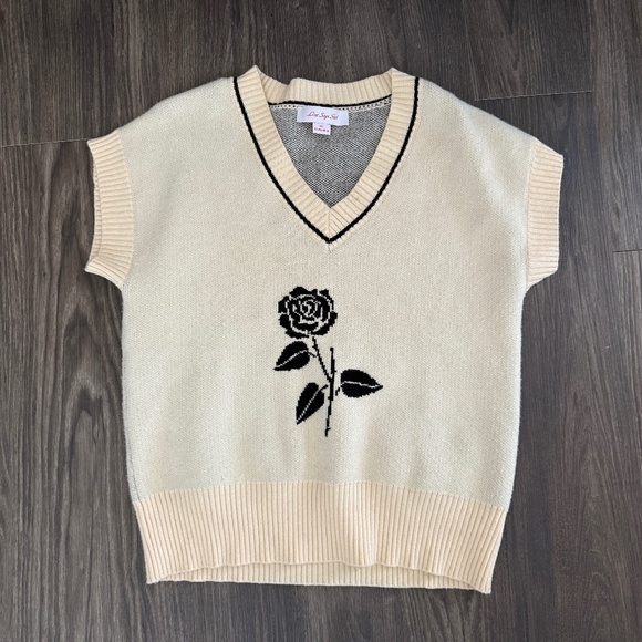 Lisa Says Gah Tops - Fangio Sweater Vest – XS/S— Lisa Says Gah